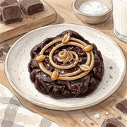 Cookie dark chocolate peanut butter - cacao praliné cacahuète