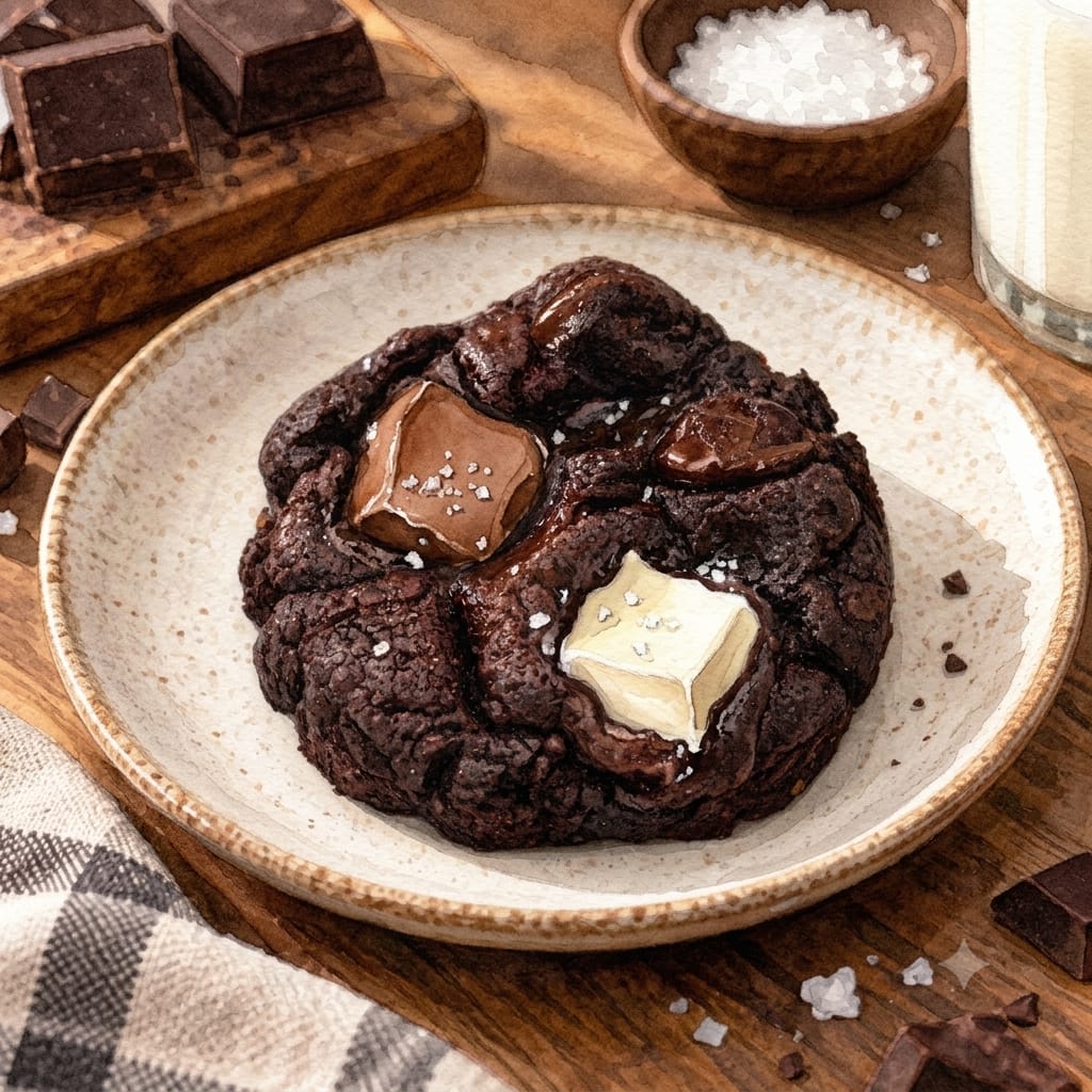 cookie cacao 3 chocolats