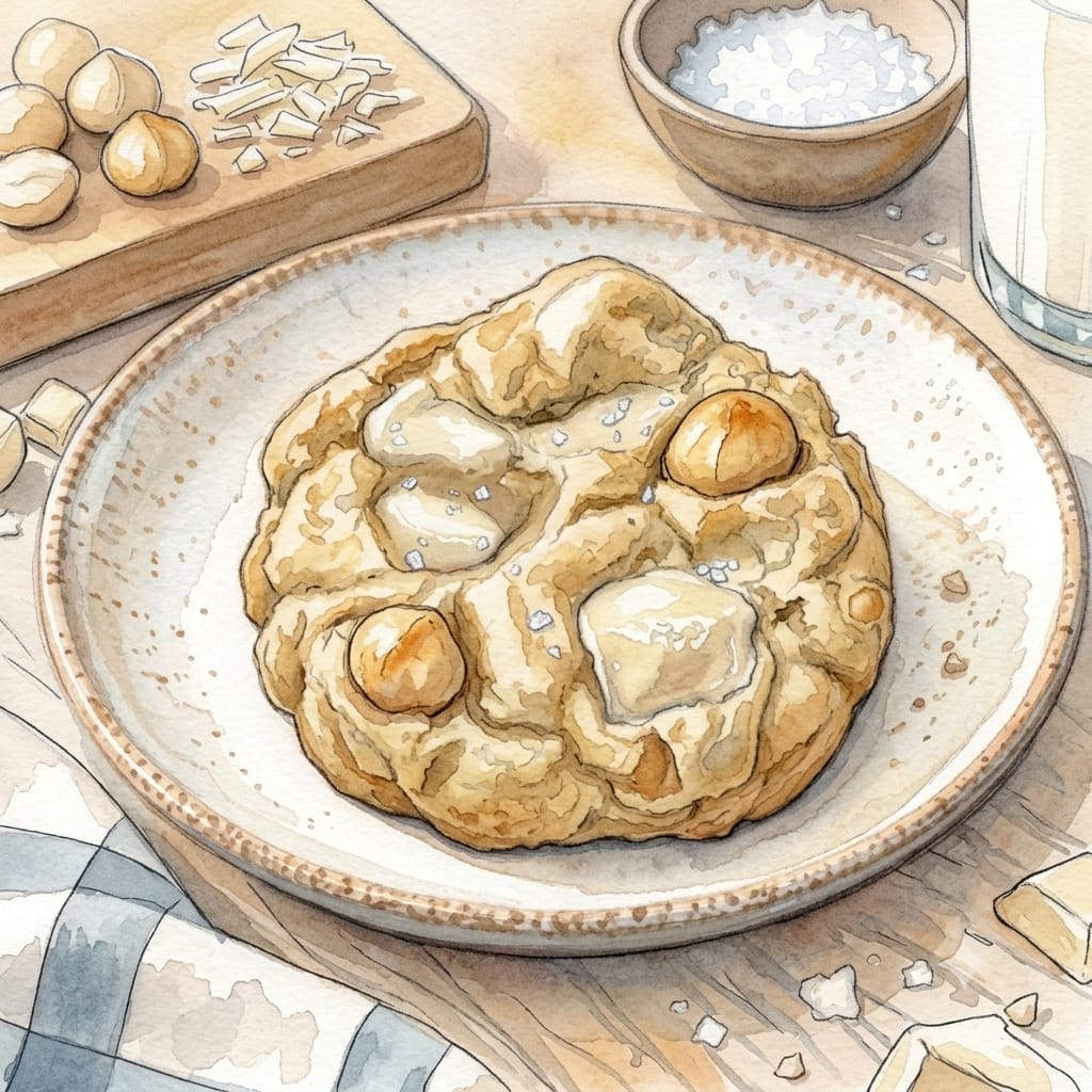 cookie macadamia chocolat blanc